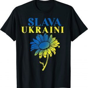 Slava Ukraini Sunflower Ukraine Classic T-Shirt