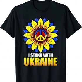 Classic Ukrainian Lover I Stand With Ukraine Sunflower Shirts