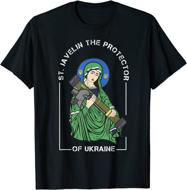 2022 St. Javelin The Protector of Ukraine T-Shirt