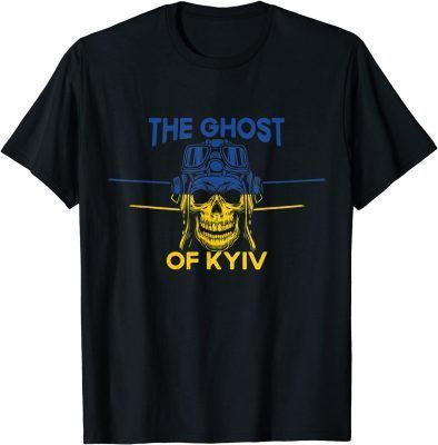 The Ghost of Kyiv, Stand With Ukraine flag Support Ukraine Unisex T-Shirt