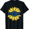 Official Flower Of Ukraine Sunflower T-Shirt