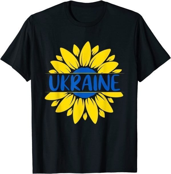 Official Flower Of Ukraine Sunflower T-Shirt