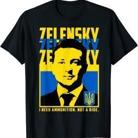 Volodymyr Zelensky, Ukraine Ukrainian Flag Classic T-Shirt