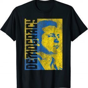 T-Shirt Ukraine Flag President Zelensky Support Ukraine 2022