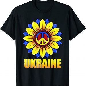 TShirt Ukraine Ukrainian Flag Sunflower Women Girl Ukraine