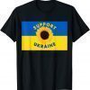 Classic SUPPORT UKRAINE, THE SUNFLOWER IS NATIONAL FLOWER OF UKRAINE T-Shirt