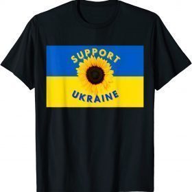 Classic SUPPORT UKRAINE, THE SUNFLOWER IS NATIONAL FLOWER OF UKRAINE T-Shirt