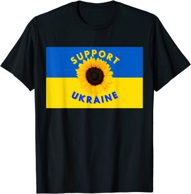 Classic SUPPORT UKRAINE, THE SUNFLOWER IS NATIONAL FLOWER OF UKRAINE T-Shirt