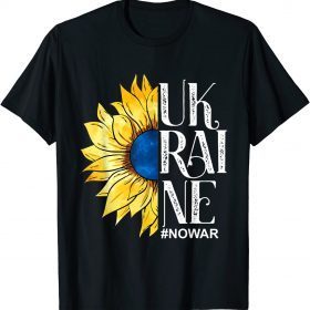 Official I Stand With Ukraine Sunflower Support Ukraine Men Women,Free Ukraine, Pray Ukraine T-Shirt