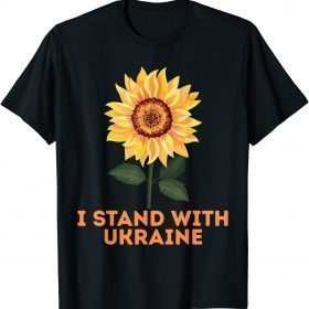 Free Ukraine,I Stand With Ukraine Sunflower Support For Ukraine Men Shirts