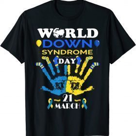 World Down Syndrome Day Awareness Socks and Support 21 March Shirts