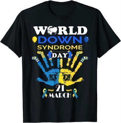 World Down Syndrome Day Awareness Socks and Support 21 March Shirts