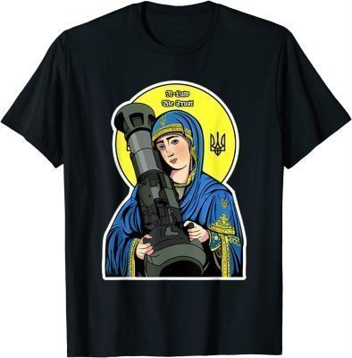 Saint Javelin Saint NLA I Stand With Ukraine Ukraine Flag 2022 Shirt