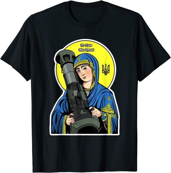 Saint Javelin Saint NLA I Stand With Ukraine Ukraine Flag 2022 Shirt