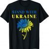 No War , Ukraine Sunflower Tee Shirts