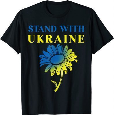 No War , Ukraine Sunflower Tee Shirts