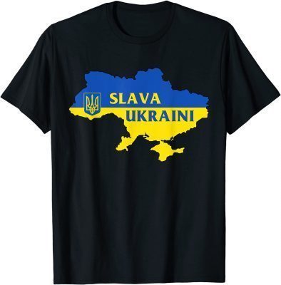 Shirts Slava Ukraini Glory to Ukraine, Support Ukrainian Flag
