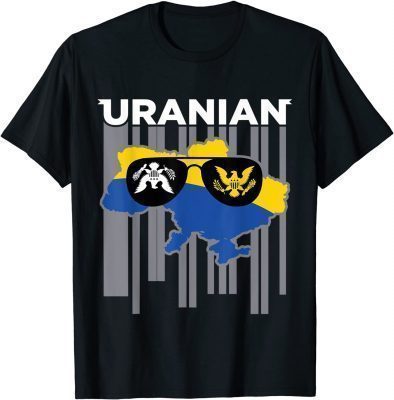 Uranian Biden Country Mispronunciation Ukraine Sunglasses Tee Shirts