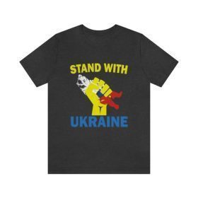 Tee Shirts Stand With Ukraine, Ukrainian Saint Of Javelins
