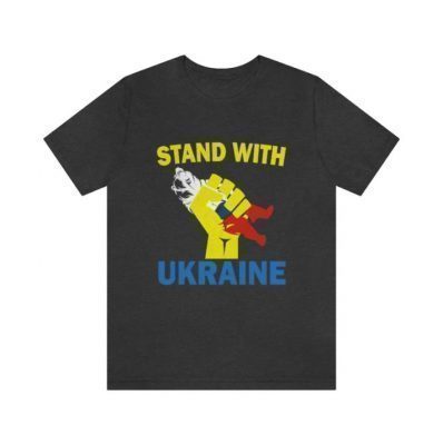 Tee Shirts Stand With Ukraine, Ukrainian Saint Of Javelins