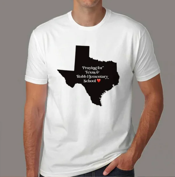 Praying For Texas Robb Elementary Shool, End Gun Violence, Violence Gun, Pray For Texas 2022 Tee Shirt