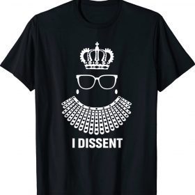 I Dissent Shirt I Dissent Collar RBG for Women I Dissent Shirt