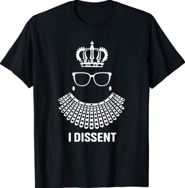 I Dissent Shirt I Dissent Collar RBG for Women I Dissent Shirt