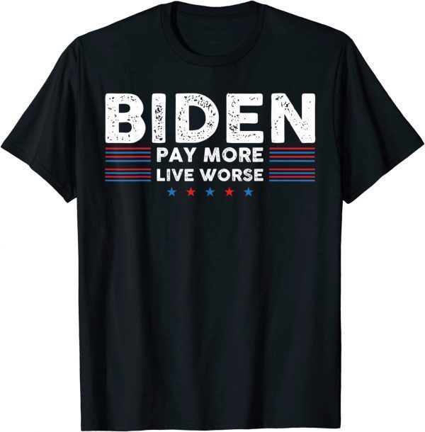 Biden Pay More Live Worse T-Shirt