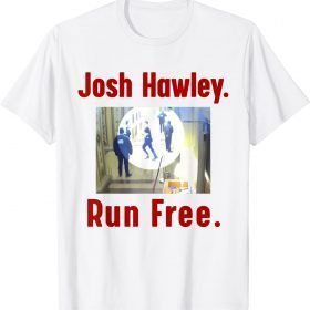 2022 Josh Hawley Run Free Funny Josh Hawley Running T-Shirt