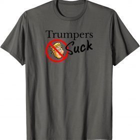 Funny Trumpers Suck ,Trump Cartoon T-Shirt