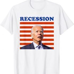 T-Shirt Biden Recession Funny Anti Biden America Flag