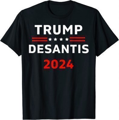 Vintage Trump DeSantis 2024 T-Shirt