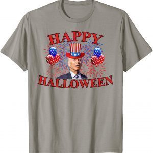 T-Shirt Biden 4th Of July Biden Happy Halloween Anti Biden