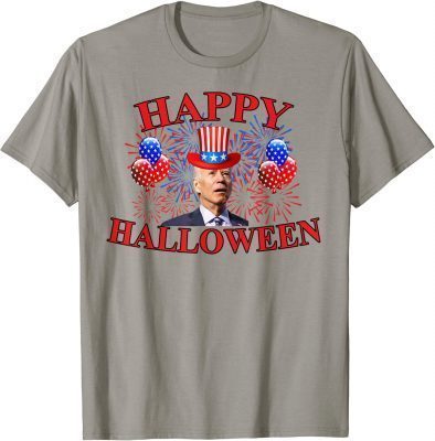 T-Shirt Biden 4th Of July Biden Happy Halloween Anti Biden