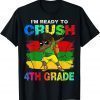 I'm Ready To Crush 4th Grade Dabbing Boy Back To School T-Shirt