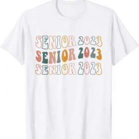 T-Shirt Senior 2023 Retro Class of 2023 Seniors Graduation 23 Gifts