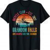 Brandon Falls Bicyle Club Retro Sun Biden Bike T-Shirt