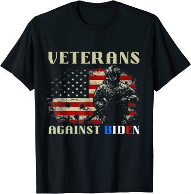 T-Shirt Veterans Against Say Their Names Joe Anti Biden, 4th Of July