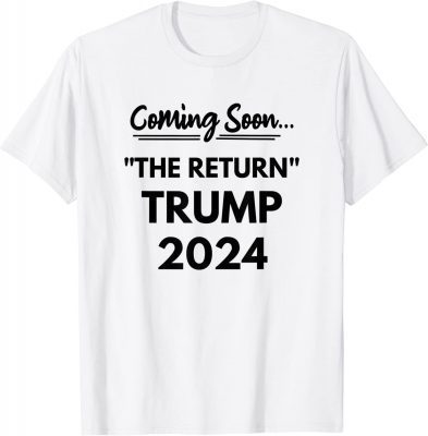 Official Trump for President 2024 MAGA Political T-Shirt