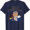 T-Shirt Happy Christmas Halloween Jokes Pumpkin Boo Funny Joe Biden