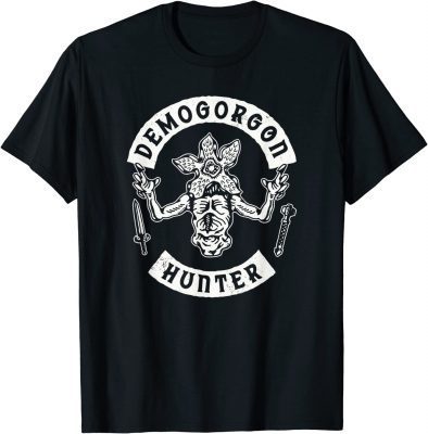 Stranger Things 4 Demogorgon Hunter V2 Classic Tee Shirts