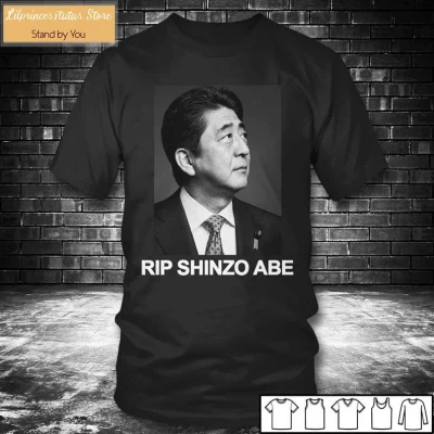 TShirt RIP Shinzo Abe 1954-2022, Thank You for The Memories Shinzo Abe, Shinzo Abe, Japan's Former Prime Minister
