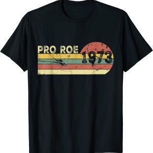 T-Shirt Pro Roe 1973 My Uterus My Choice Prochoice Feminist