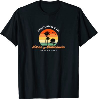 Funny En Arroz y Habichuela, Puerto Rico T-Shirt
