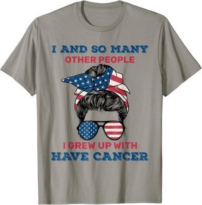 T-Shirt Joe Biden Has Cancer Tee Biden Has Cancer Messy Bun