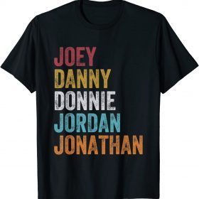 Official Joey Danny Donnie Jordan Jonathan Shirts