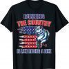 Sarcasm Joe Biden, Running The Country Is Like Riding A Bike Unisex Tee Shirt