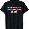 Trump Mike Pompeo 2024 USA Flag Tee Shirt