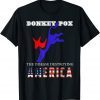 2022 Donkey Pox The Disease Destroying America Funny Donkeypox T-Shirt