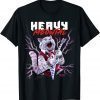 Heavy Meowtal Cat Playing Metal Guitar Funny Shirt